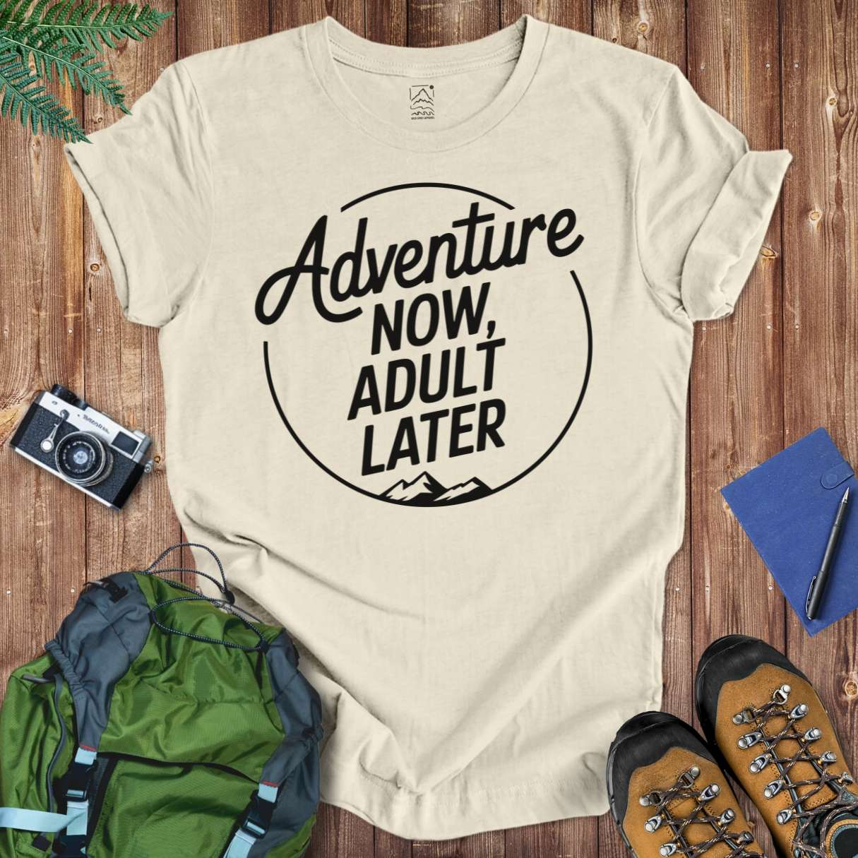 Adult Later Tee T-Shirt Natural / S