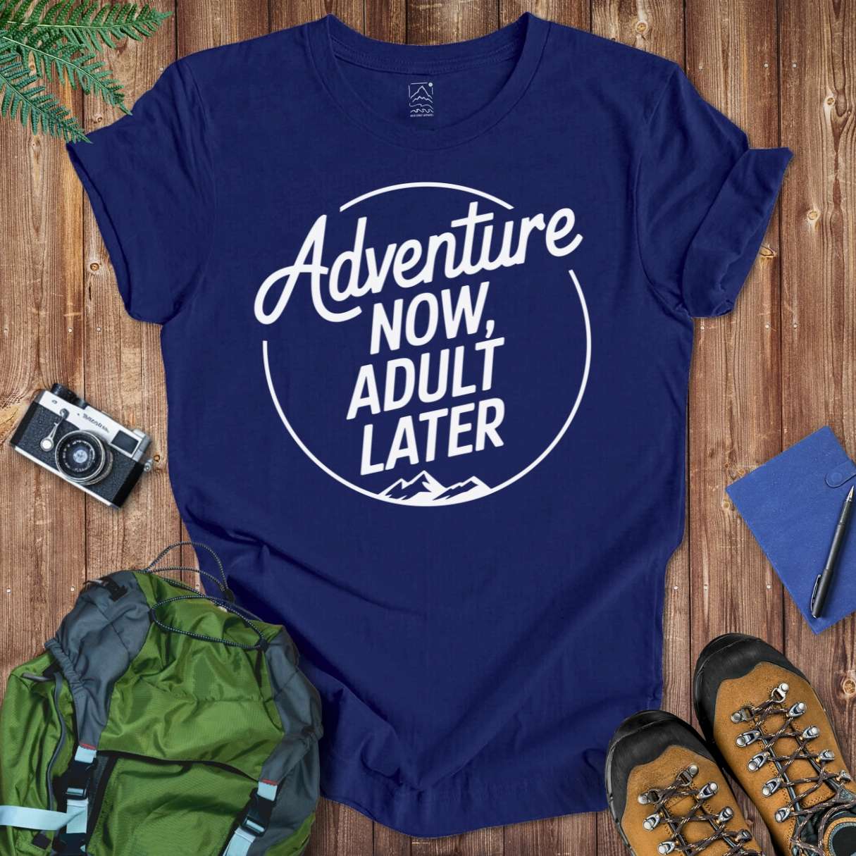 Adult Later Tee T-Shirt Navy / S