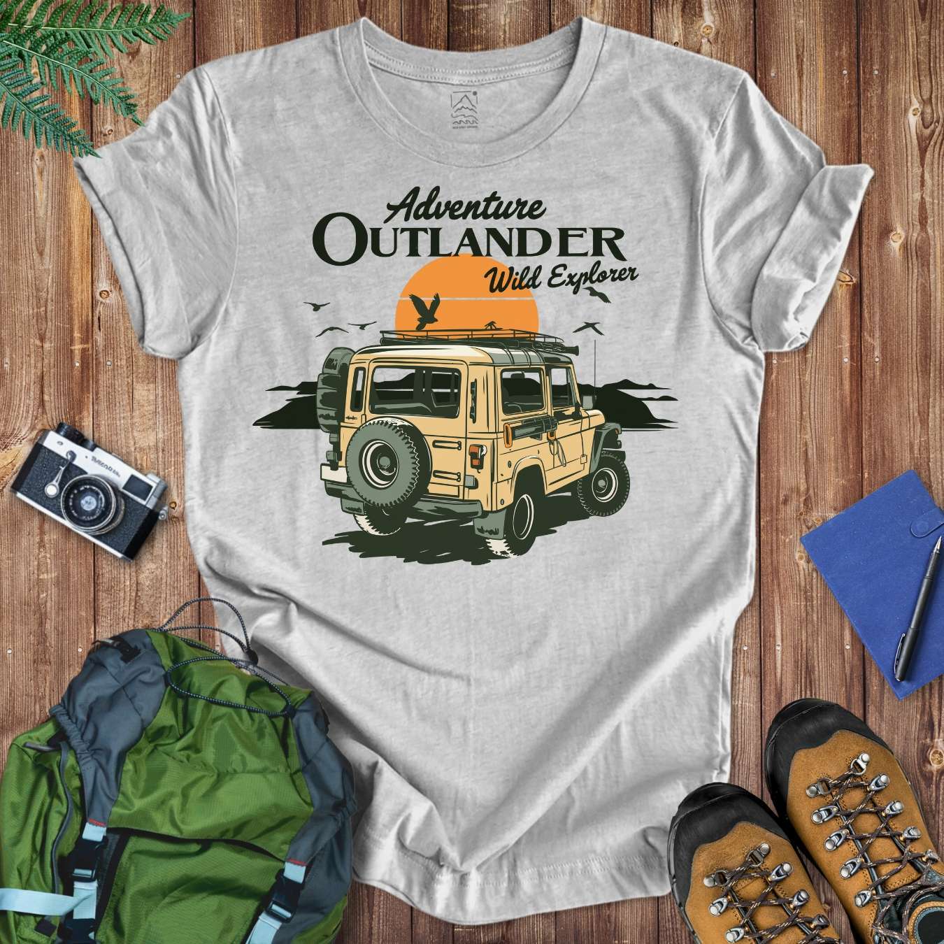 Adventure Outlander Tee T-Shirt Athletic Heather / S