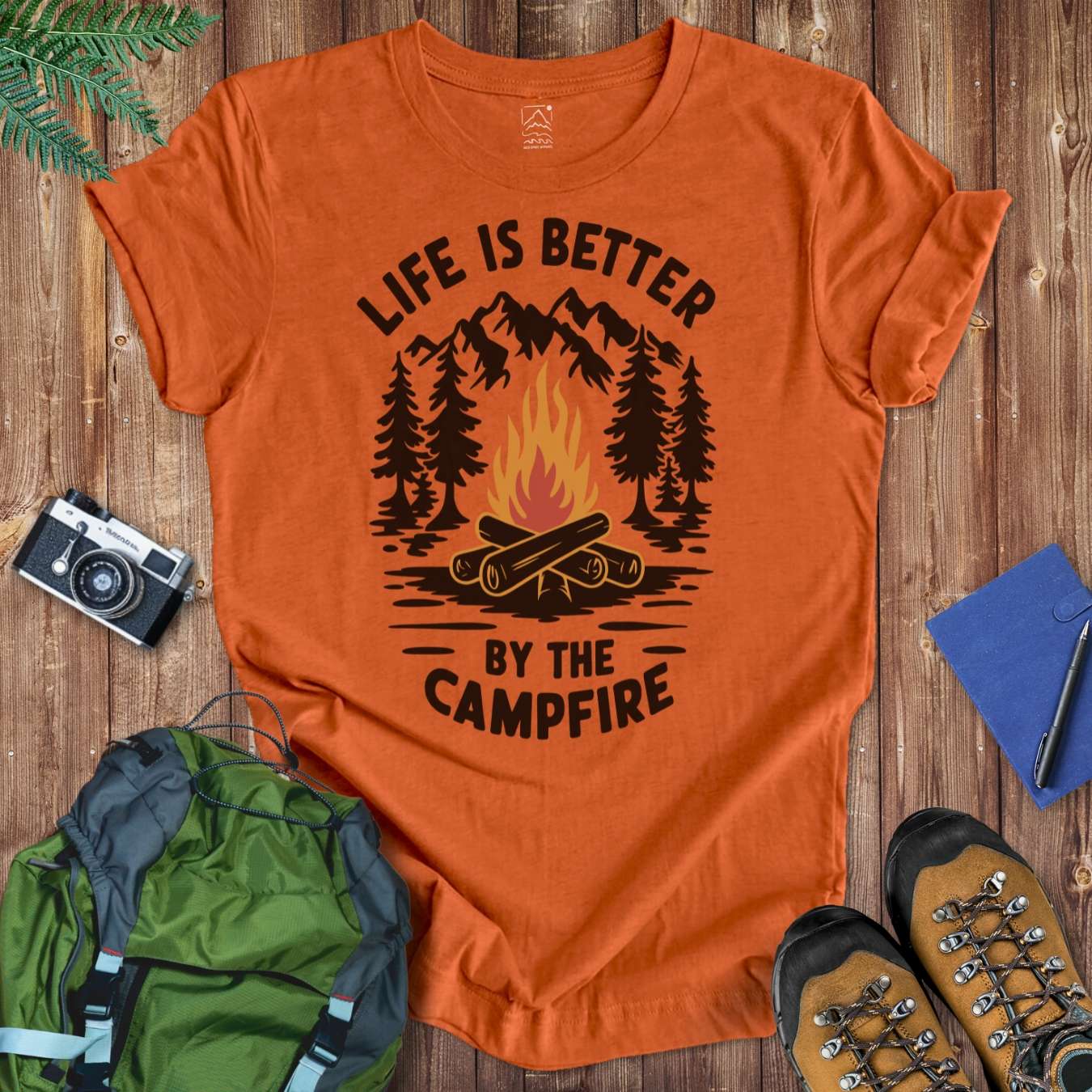 Better By The Campfire Tee T-Shirt Autumn / S