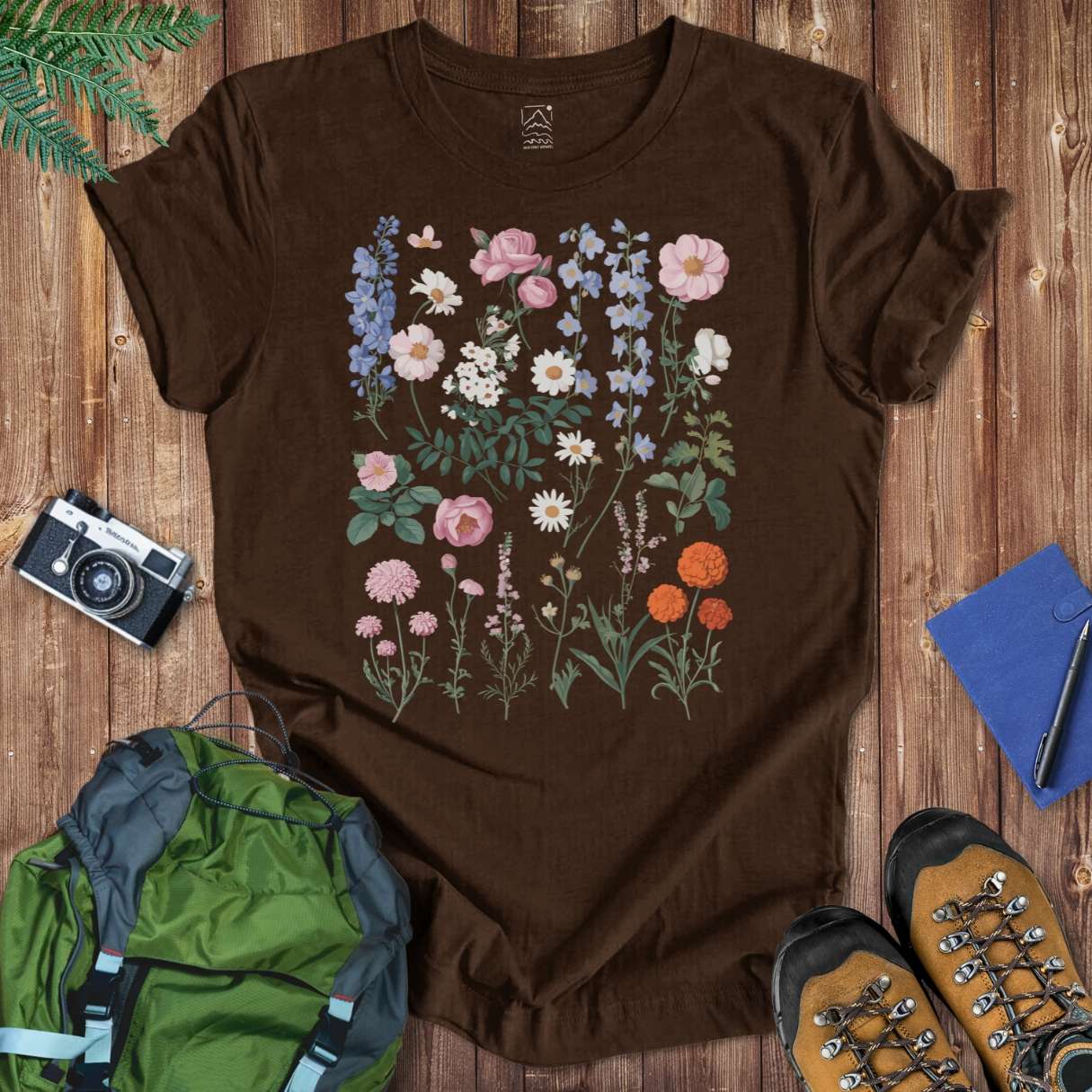 Botanical Tee T-Shirt Brown / S