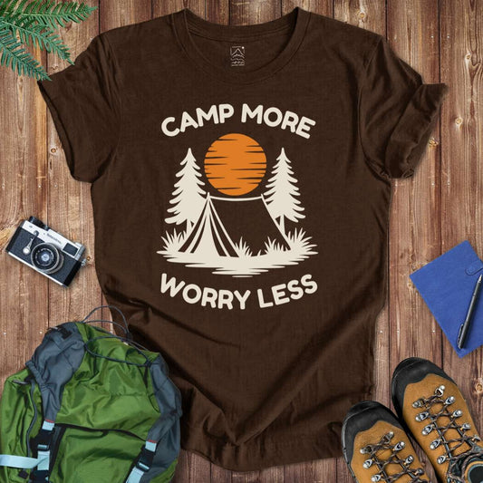 Camp More Tee T-Shirt Brown / S