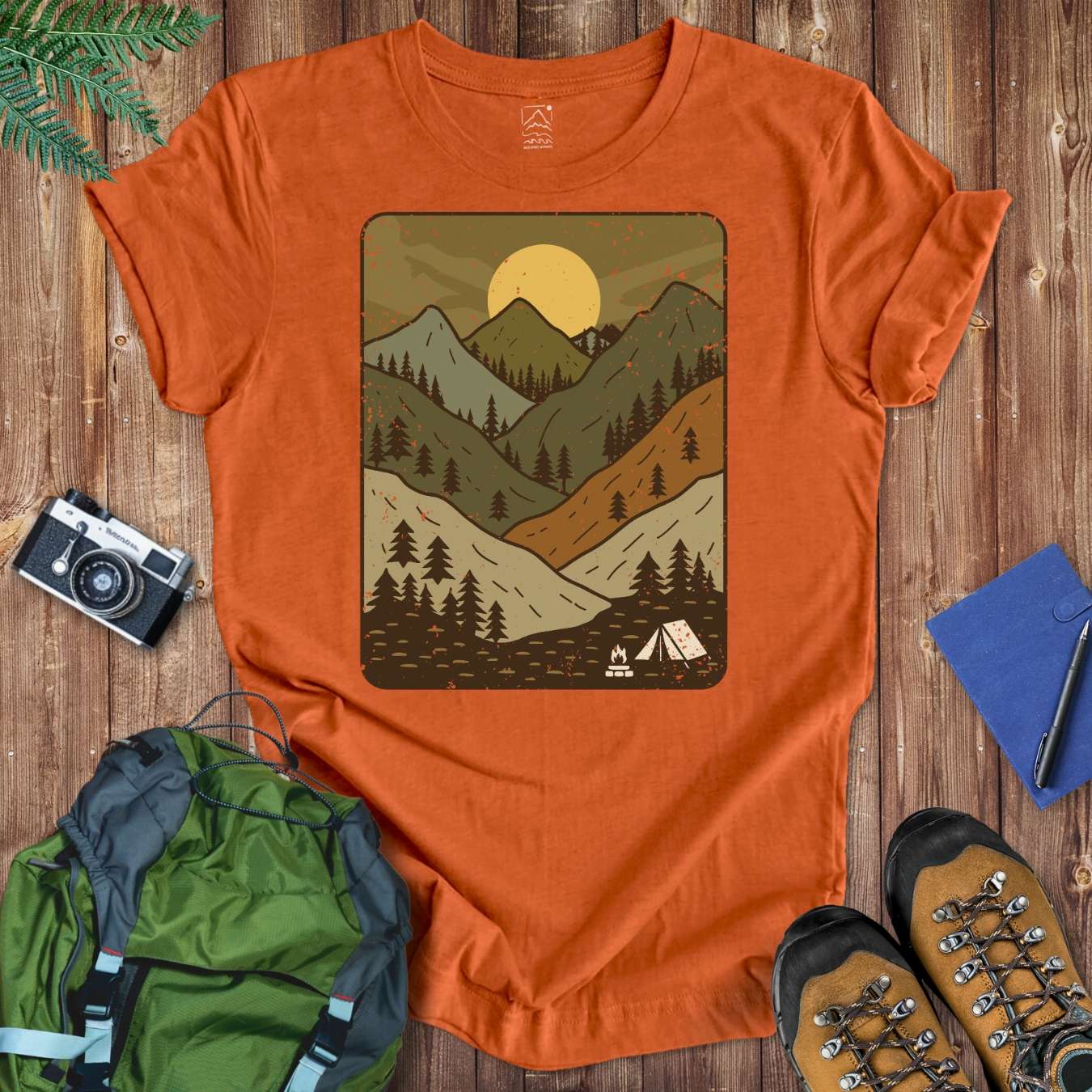 Camping Nostalgia Tee T-Shirt Autumn / S