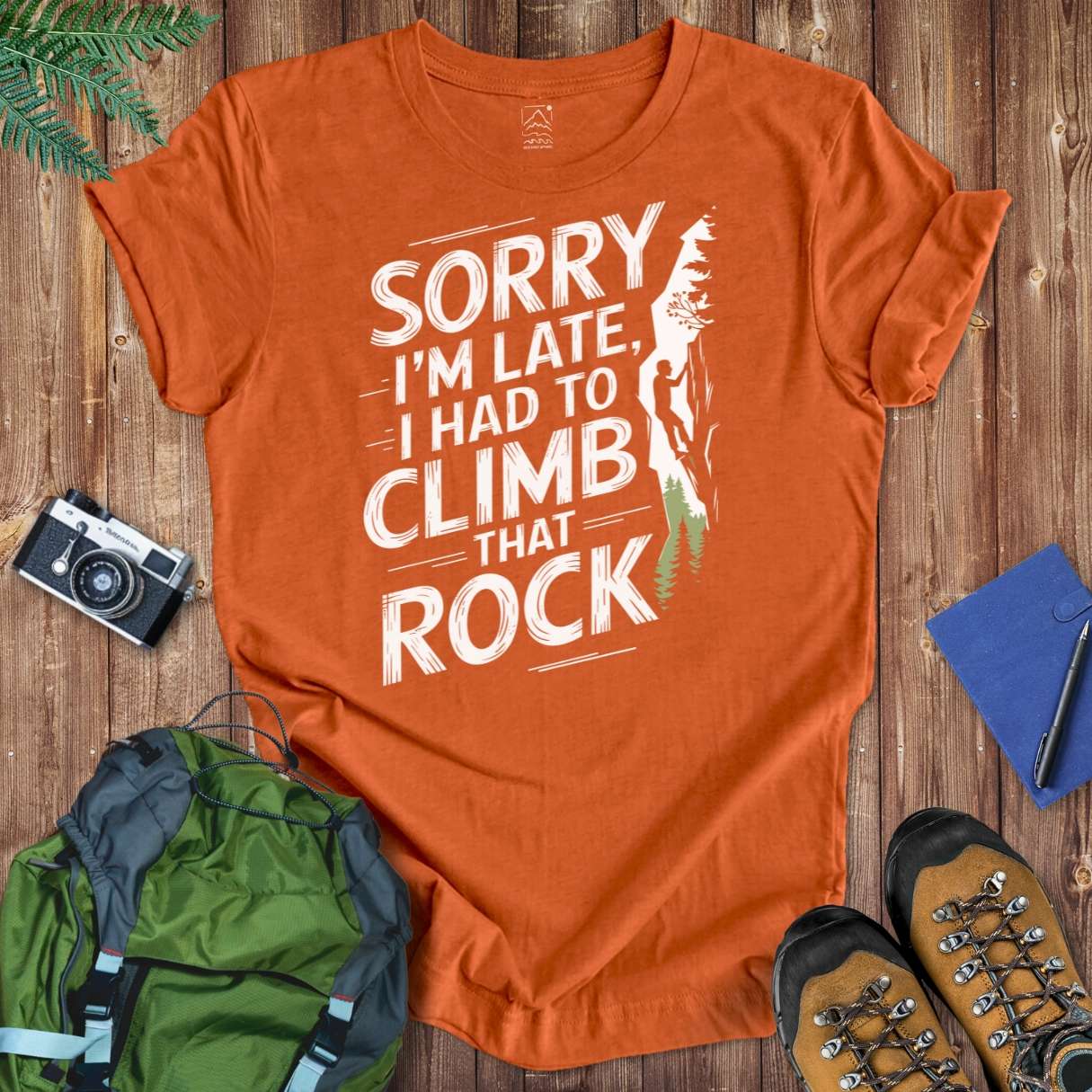 Climb That Rock Tee T-Shirt Autumn / S