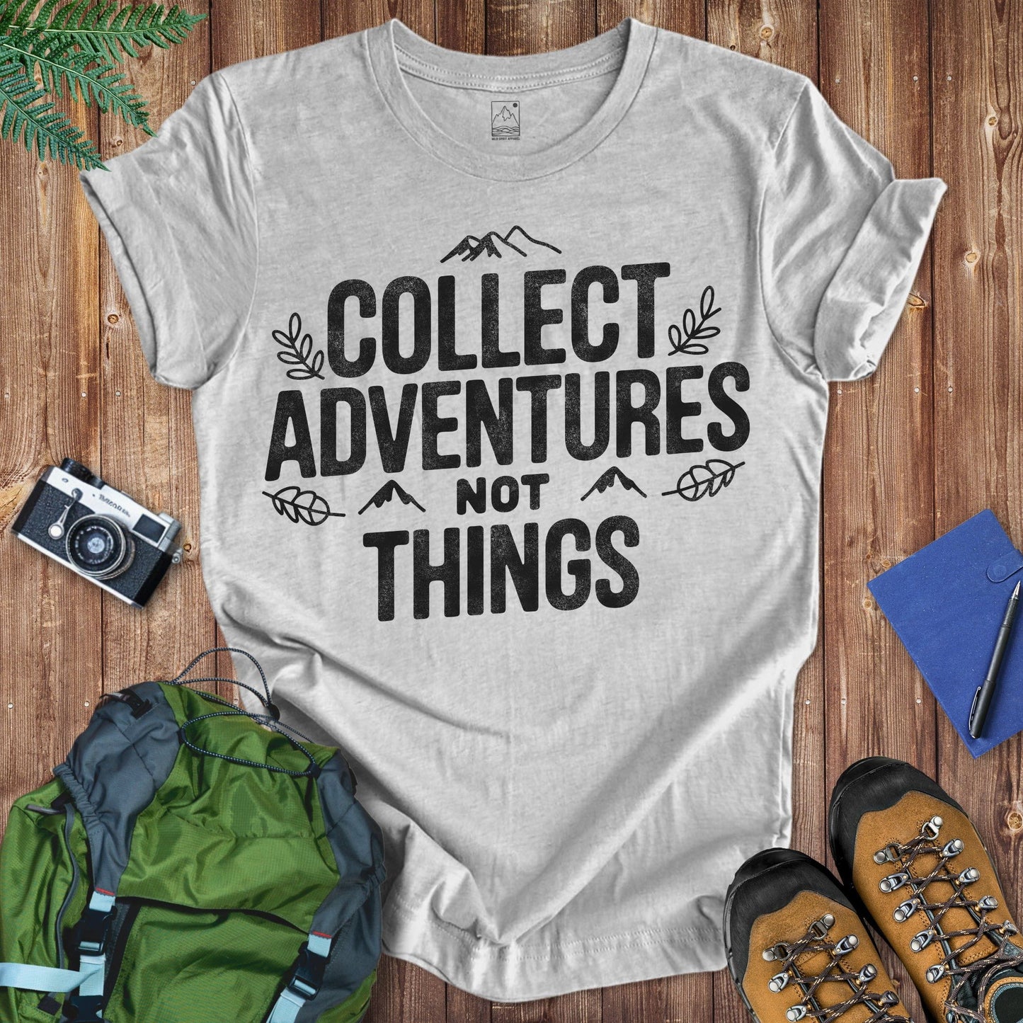 Collect Adventures Tee T-Shirt Athletic Heather / S