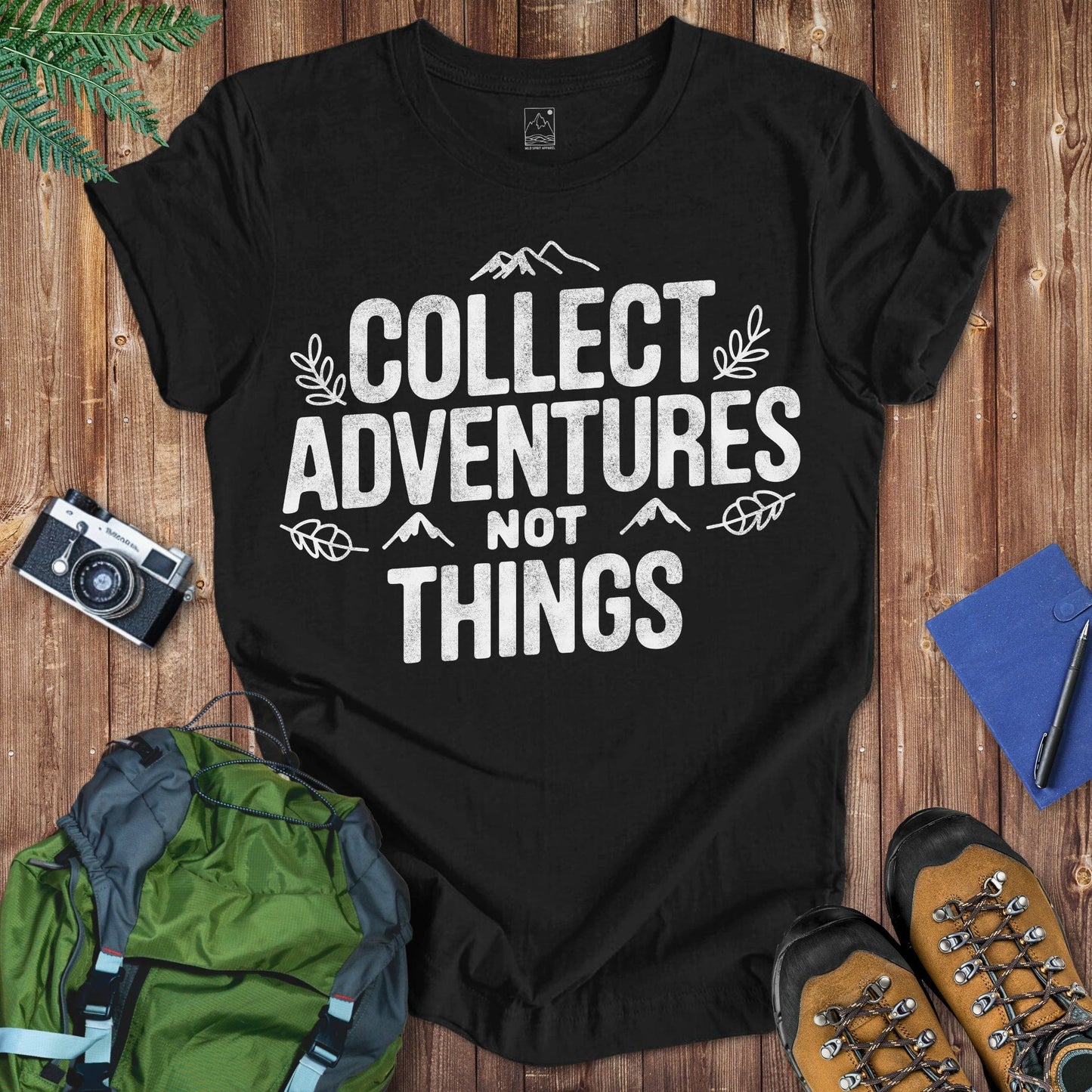 Collect Adventures Tee T-Shirt Black / S