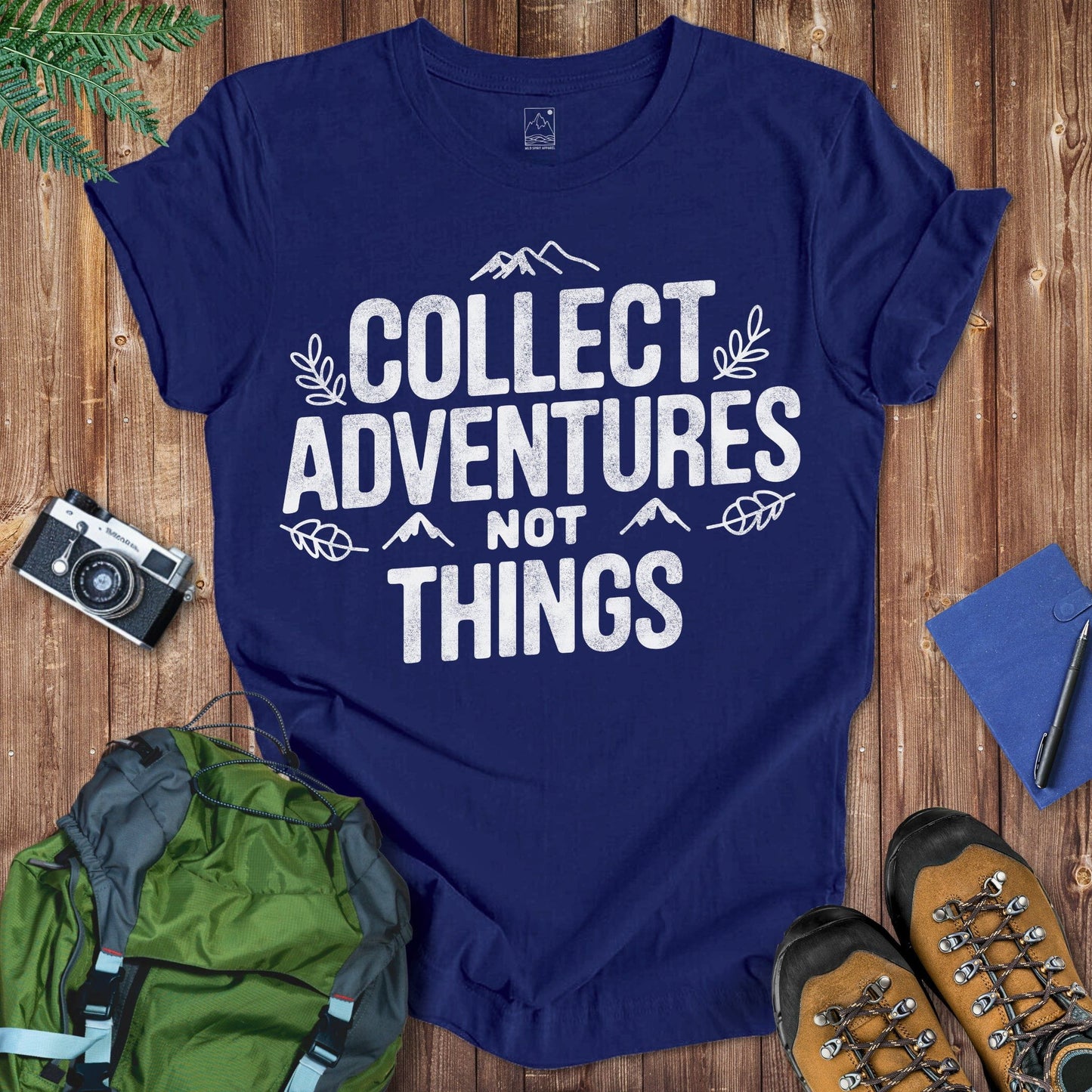 Collect Adventures Tee T-Shirt Navy / S