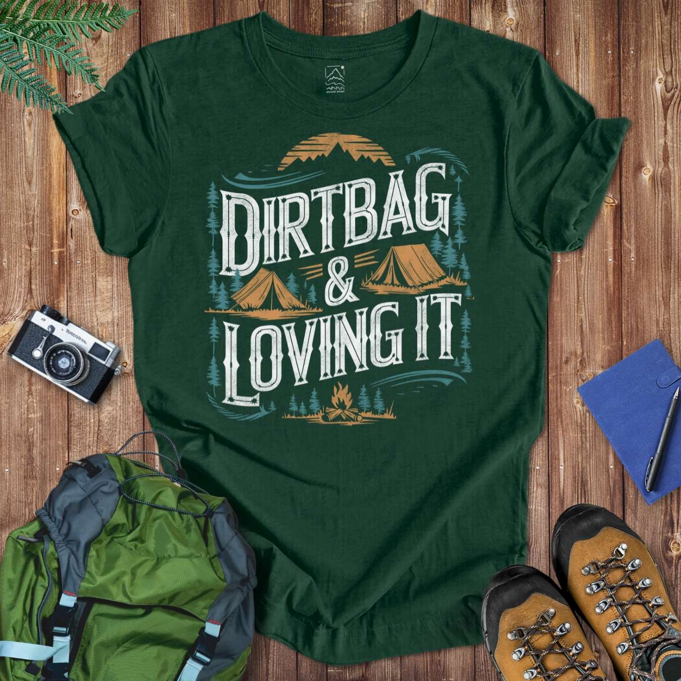 Dirtbag Tee T-Shirt Forest / S