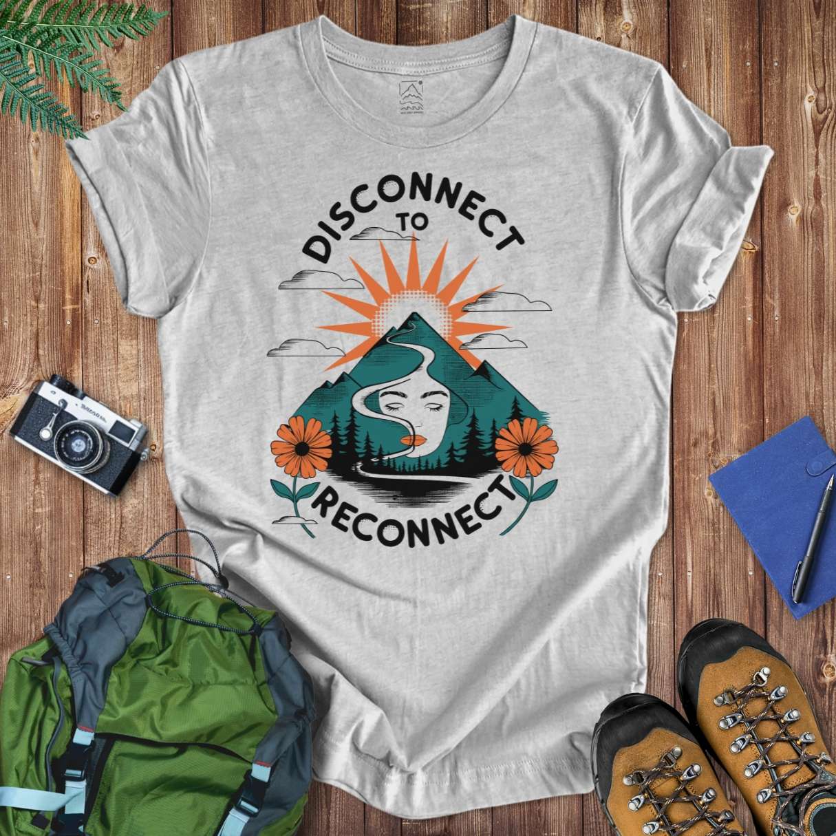 Disconnect Tee T-Shirt Athletic Heather / S