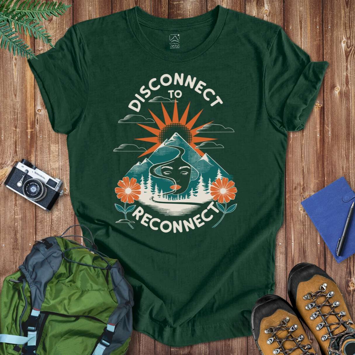 Disconnect Tee T-Shirt Forest / S