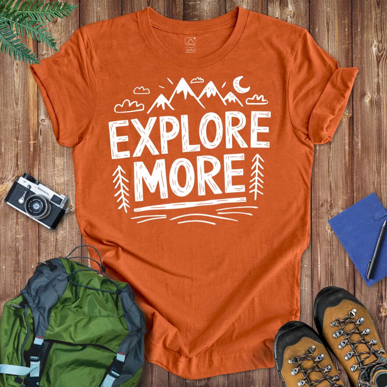 Explore More Doodle Tee T-Shirt Autumn / S