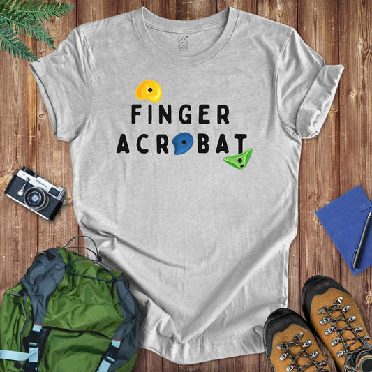 Finger Acrobat Tee T-Shirt Athletic Heather / S