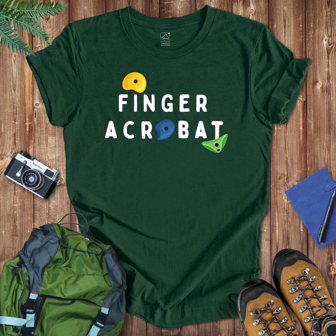 Finger Acrobat Tee T-Shirt Forest / S