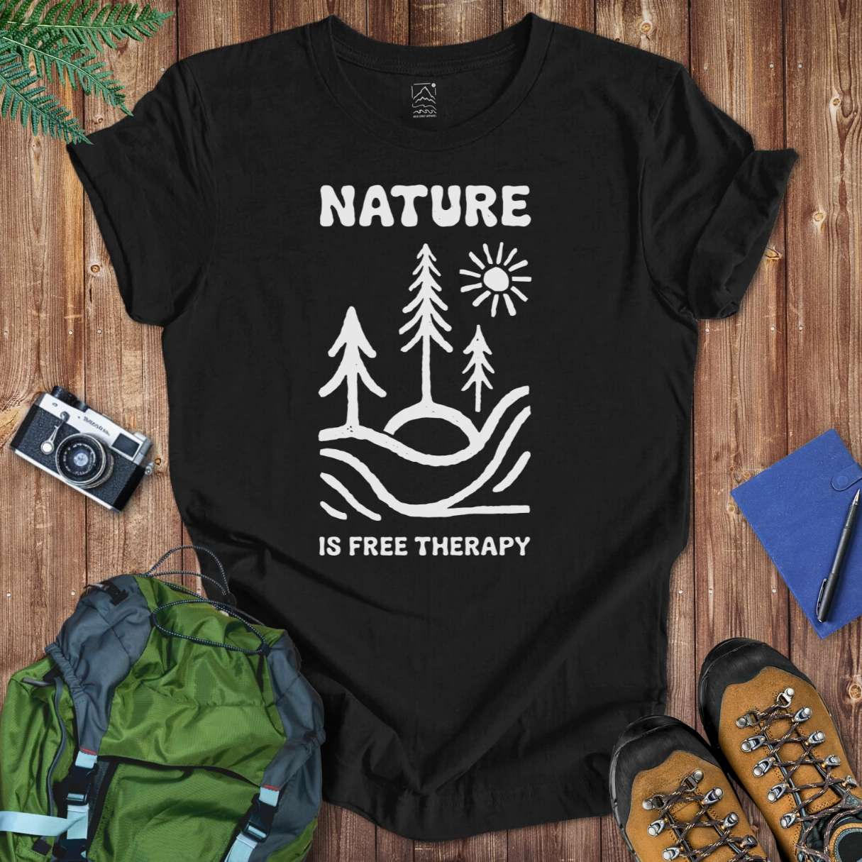 Free Therapy Tee T-Shirt Black / S