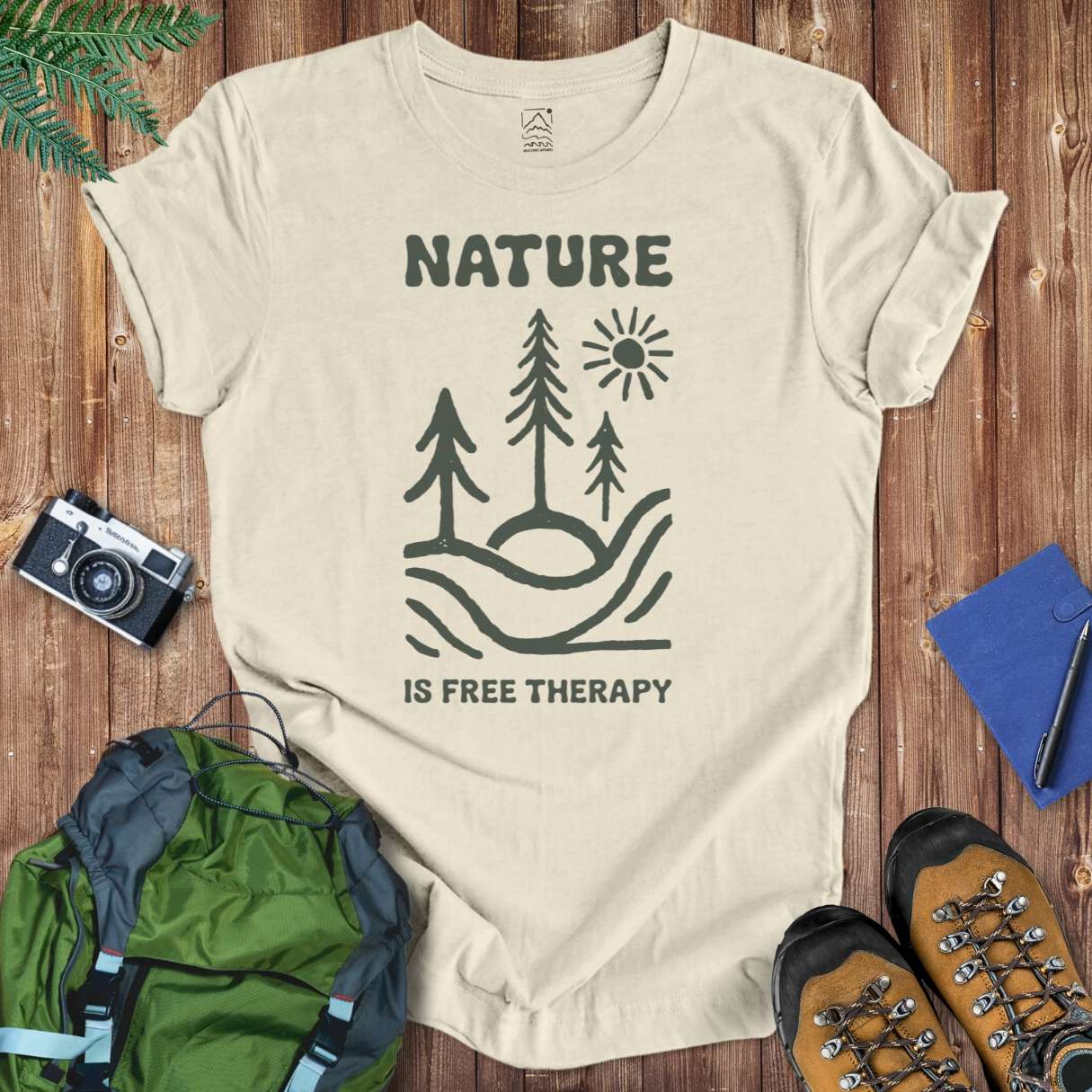 Free Therapy Tee T-Shirt Natural / S