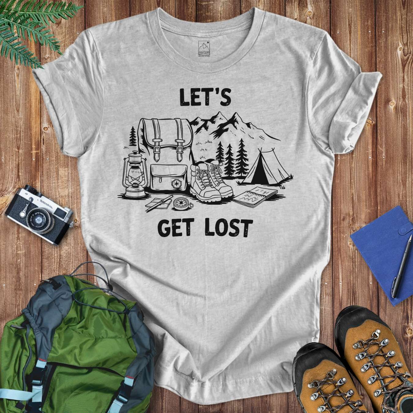 Get Lost Items Tee T-Shirt Athletic Heather / S