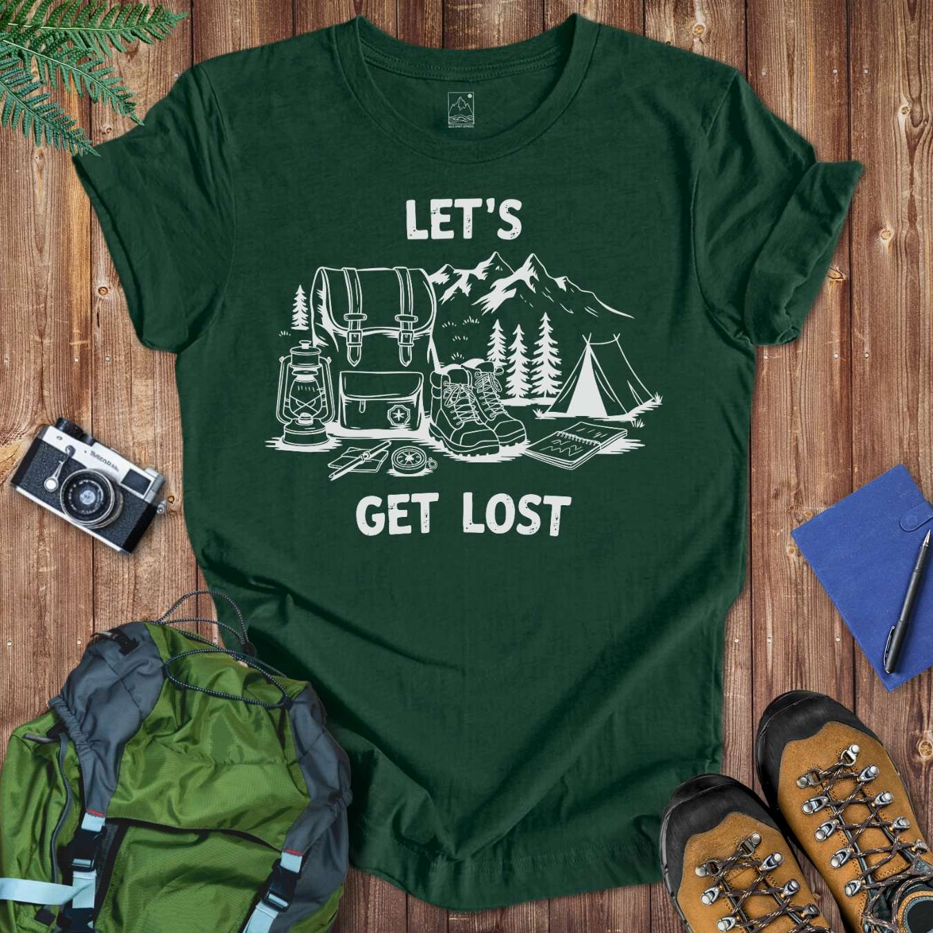 Get Lost Items Tee T-Shirt Forest / S