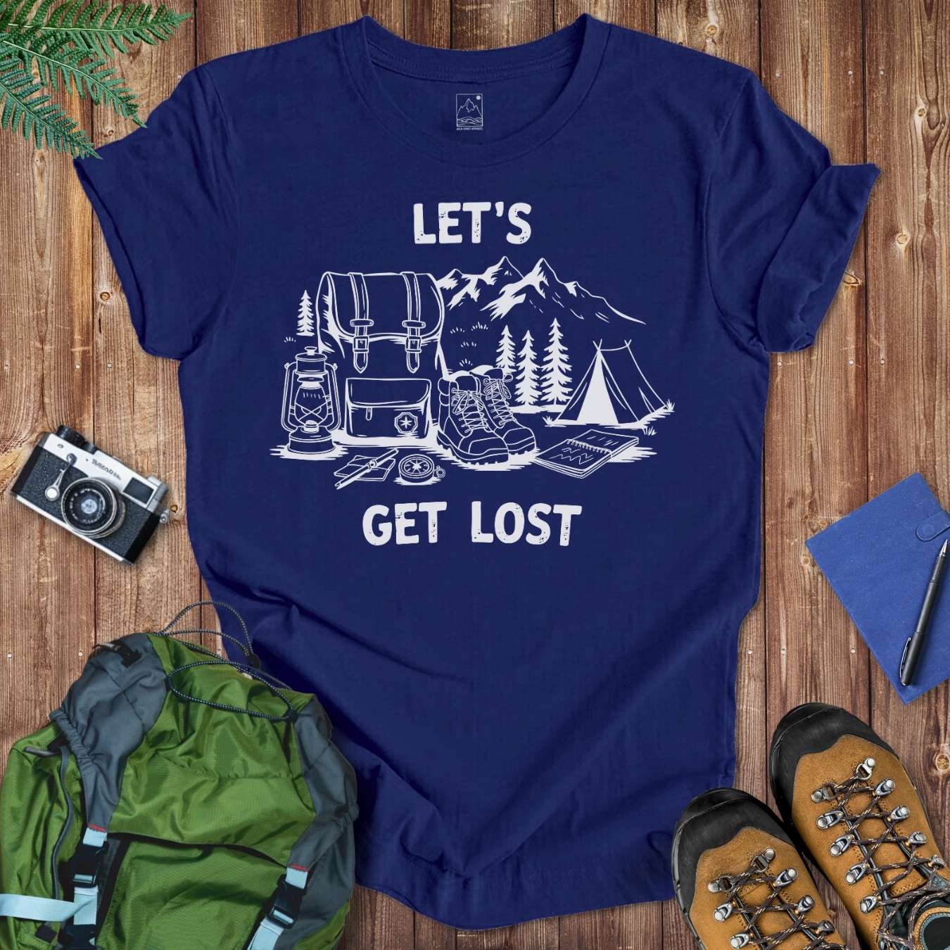 Get Lost Items Tee T-Shirt Navy / S