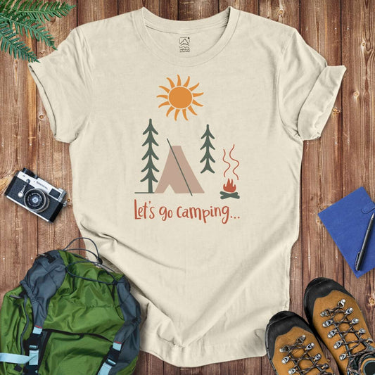 Go Camping Tee T-Shirt Natural / S