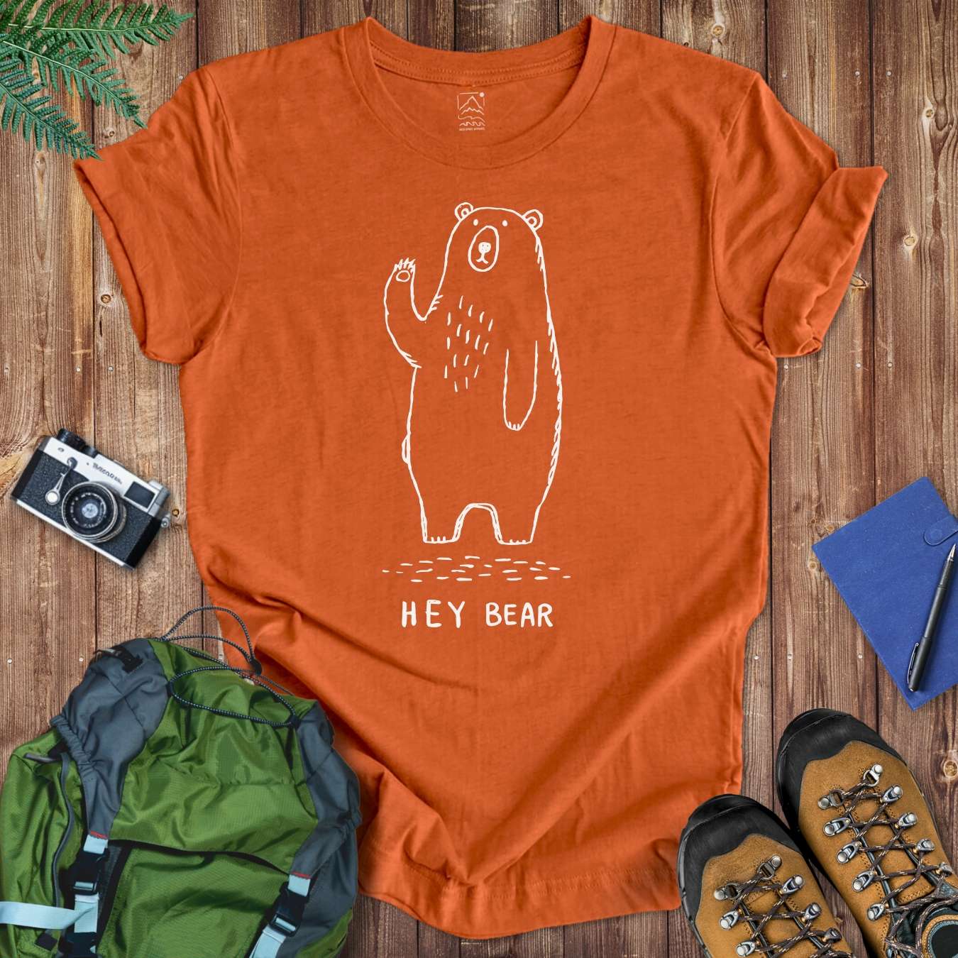 Hey Bear Tee T-Shirt Autumn / S