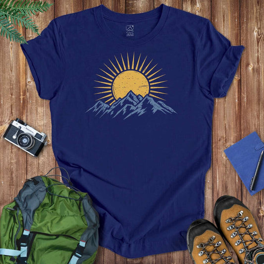 Hiding Sun Tee T-Shirt Navy / S