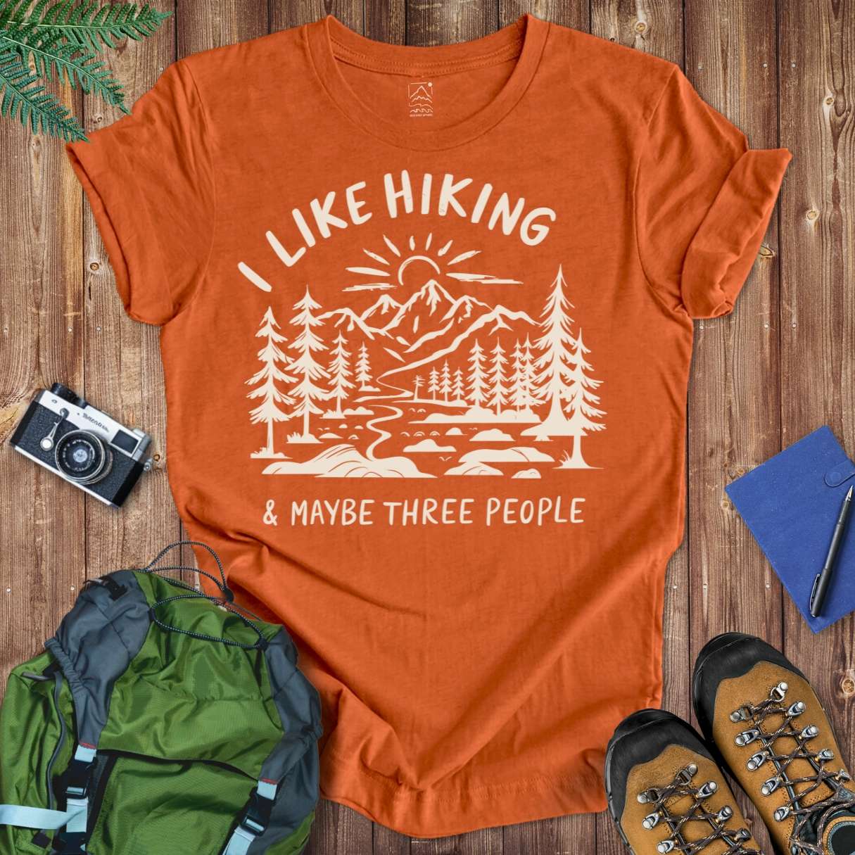 Hiking & 3 Tee T-Shirt Autumn / S