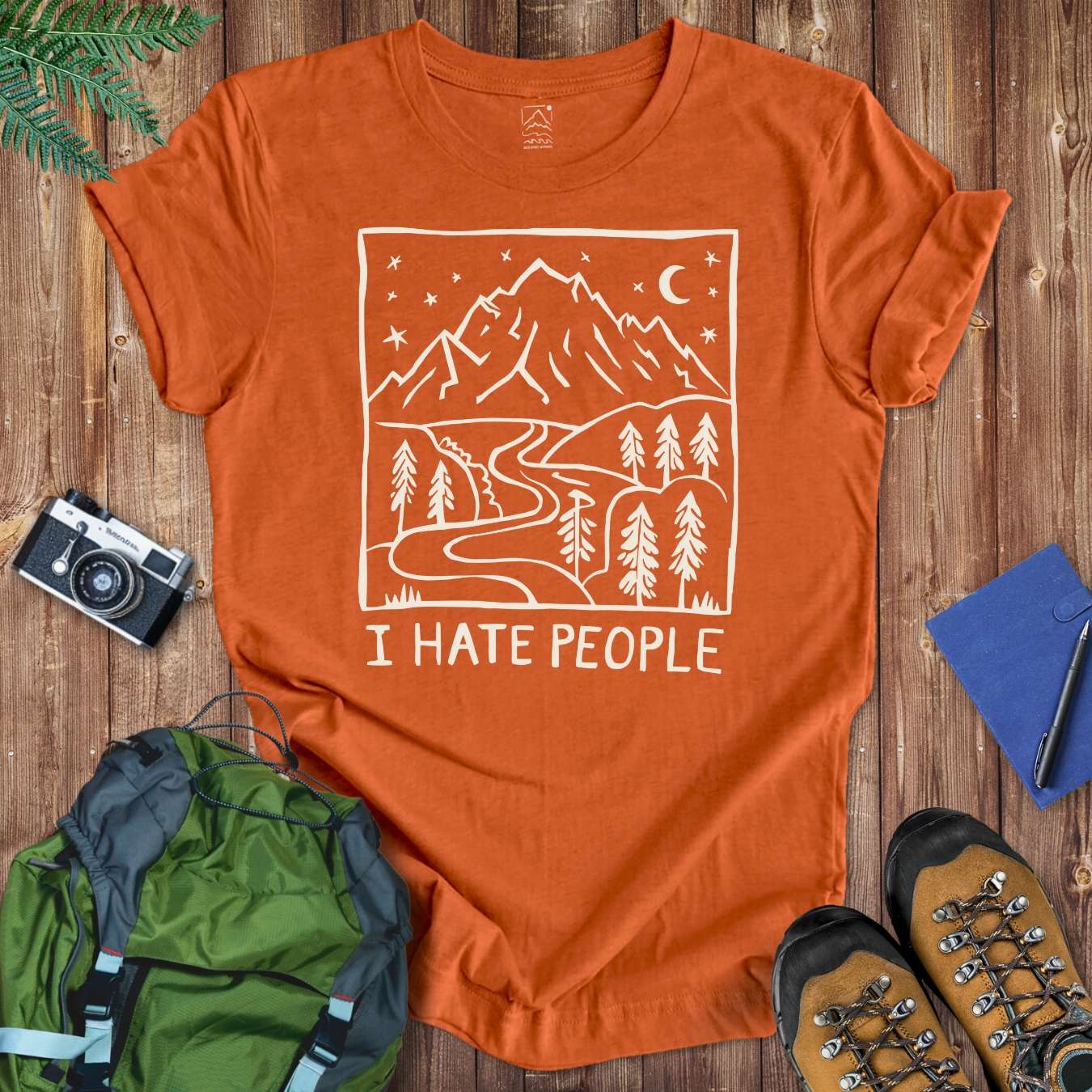 I Hate People Tee T-Shirt Autumn / S