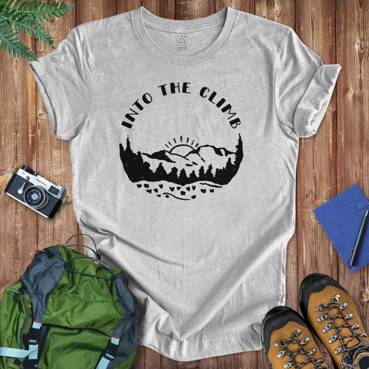 Into The Climb Tee T-Shirt Athletic Heather / S