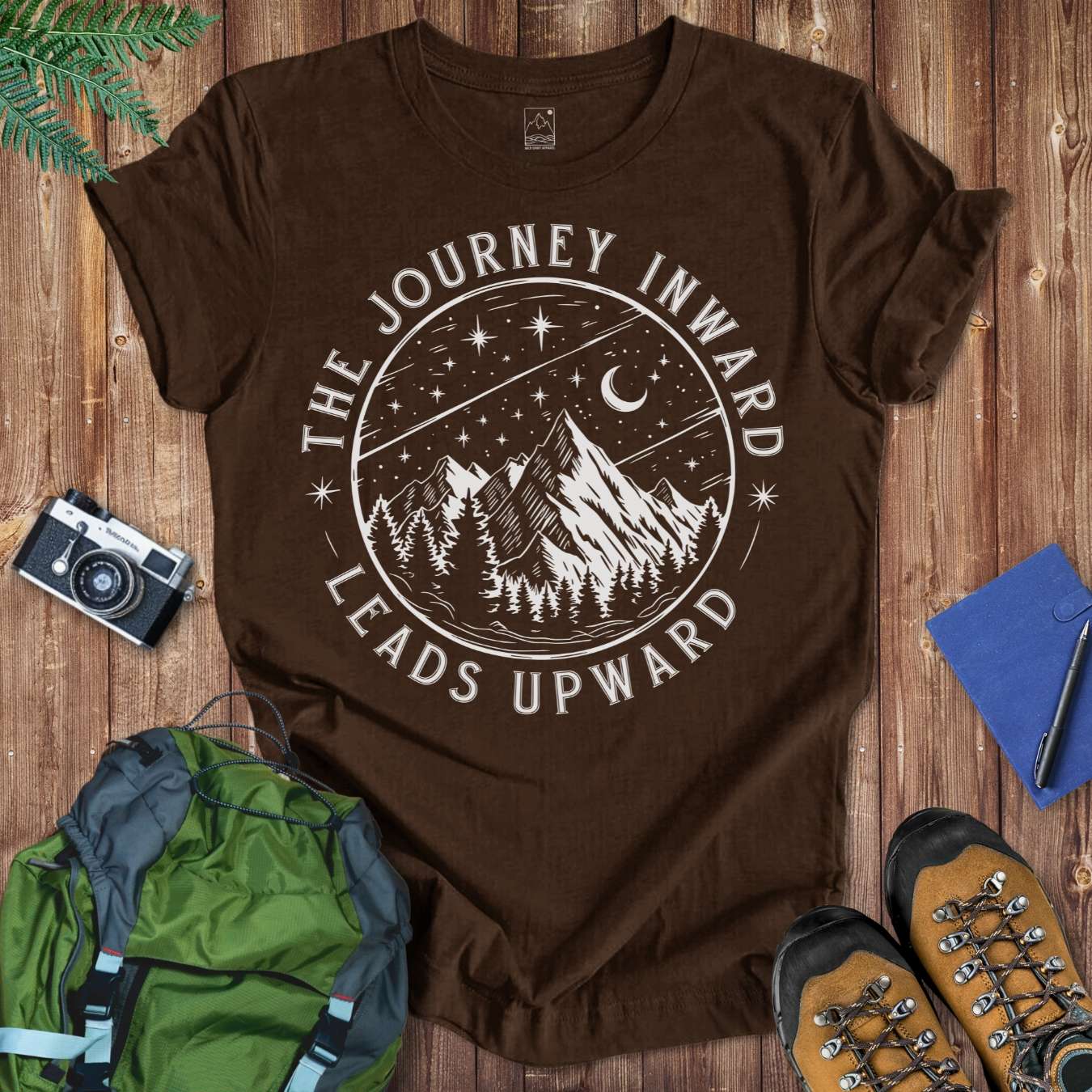 Journey Inward Tee T-Shirt Brown / S