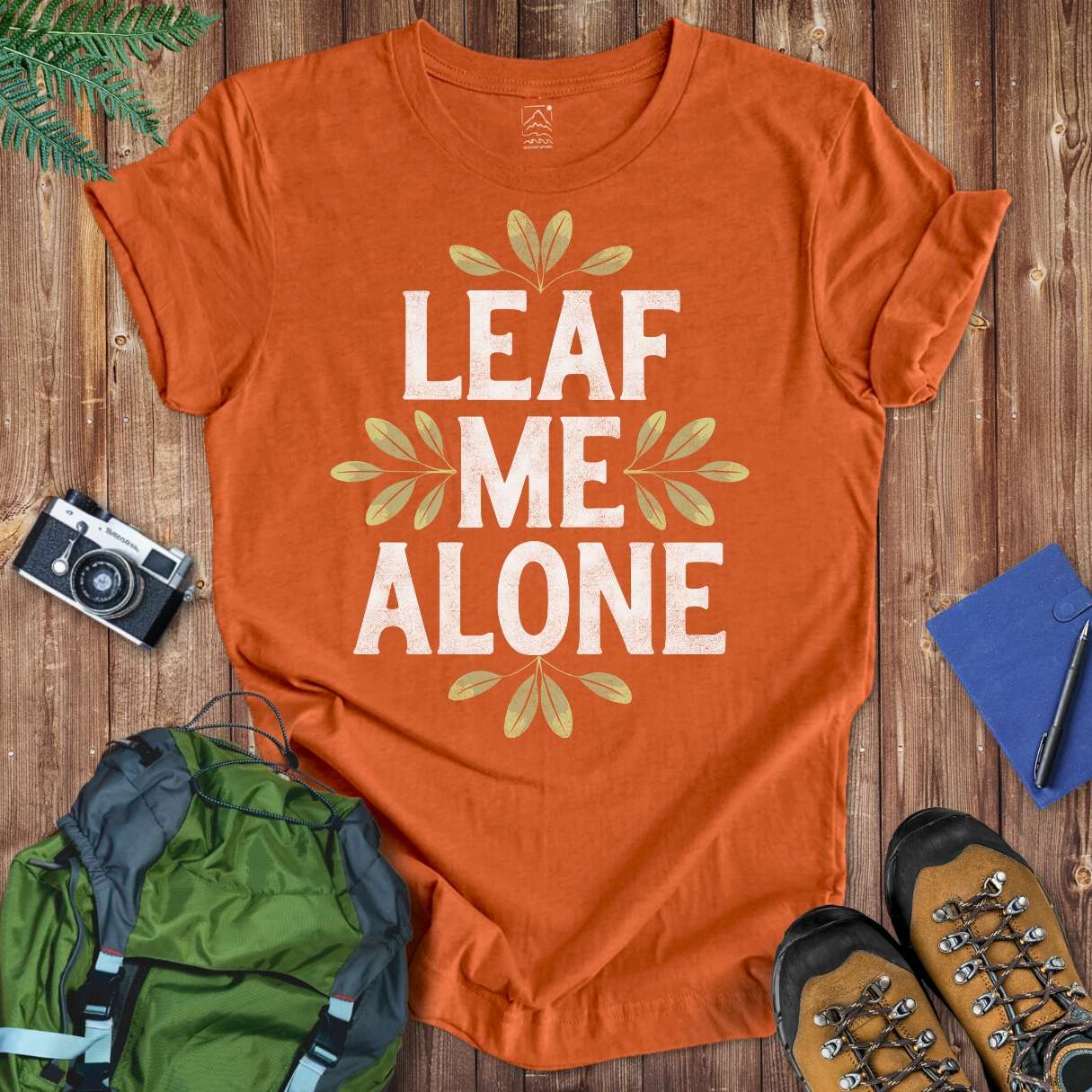 Leaf Me Alone Tee T-Shirt Autumn / S