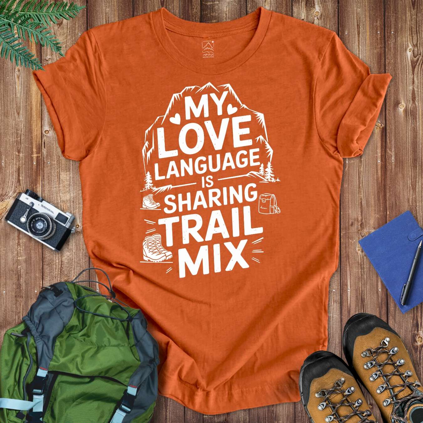 Love Language Trail Mix Tee T-Shirt Autumn / S