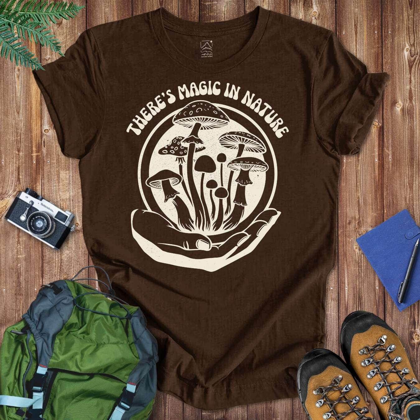 Magic in Nature Tee T-Shirt Brown / S