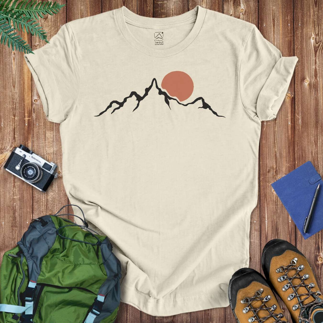 Minimalist Sunrise Tee T-Shirt Natural / S