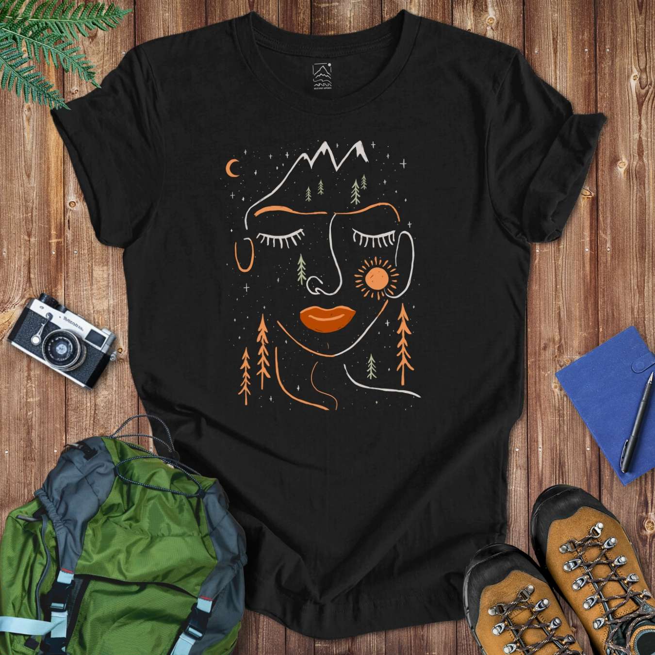 Mother Nature Tee T-Shirt Black / S