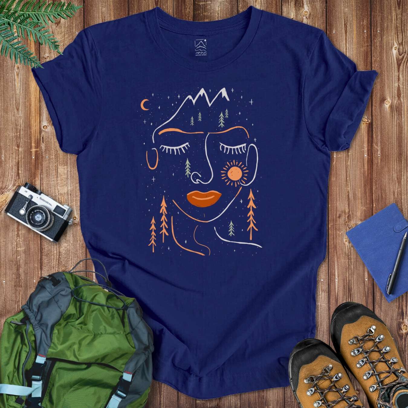 Mother Nature Tee T-Shirt Navy / S