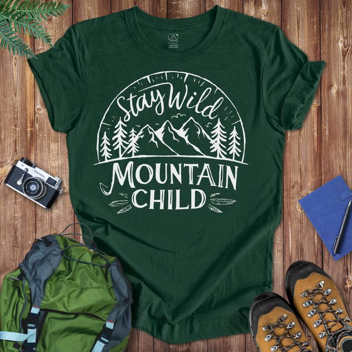 Mountain Child Tee T-Shirt Forest / S