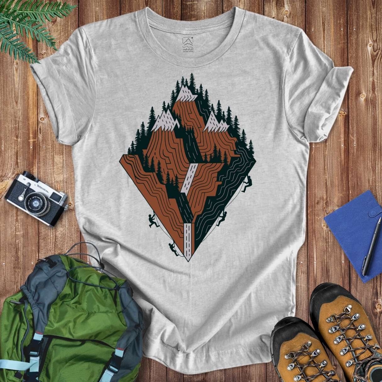 Mountain Climber Tee T-Shirt Athletic Heather / S