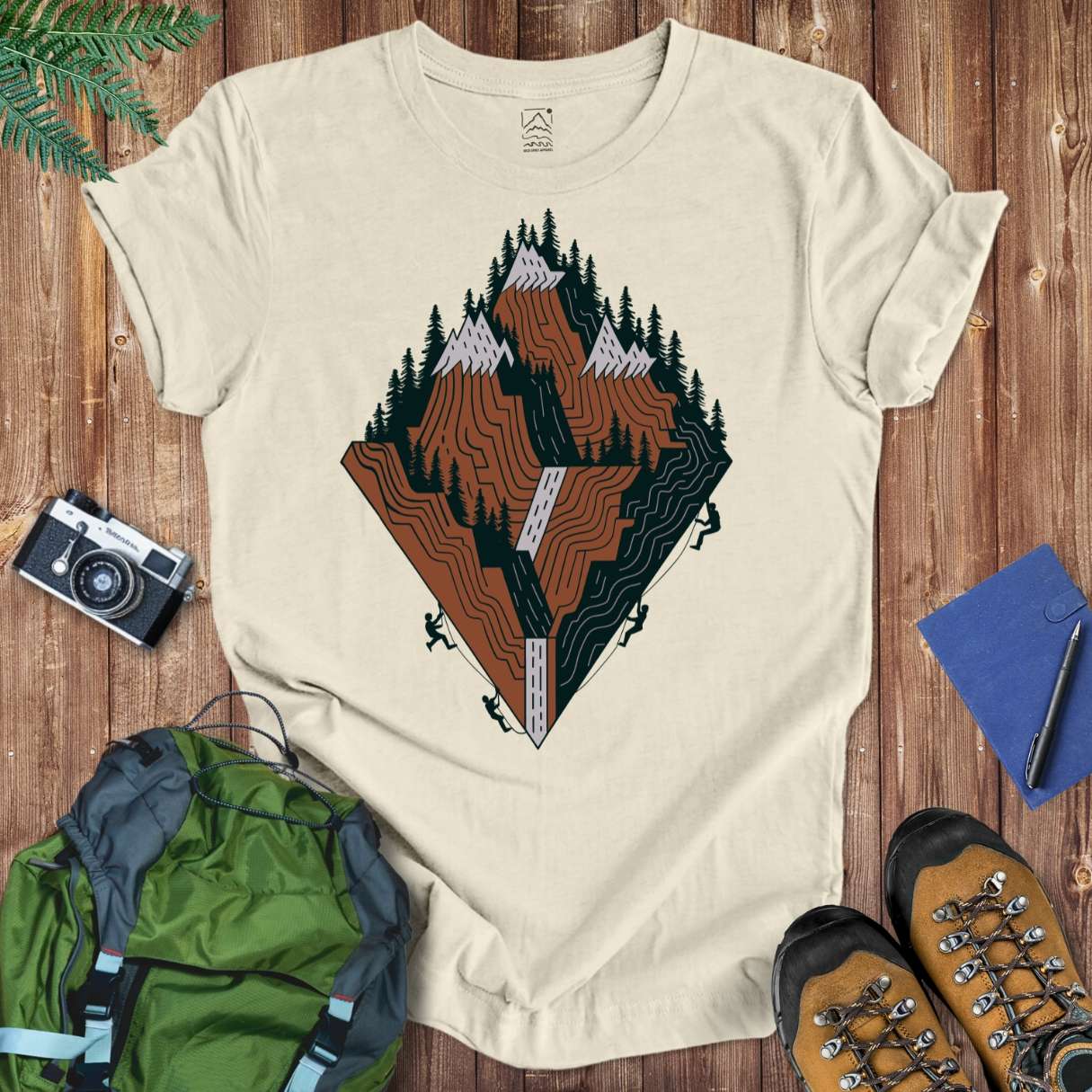 Mountain Climber Tee T-Shirt Natural / S