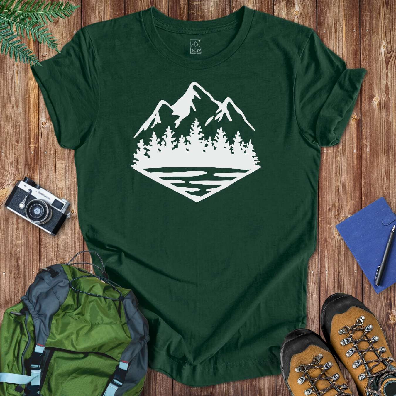 Mountain Forest Tee T-Shirt Forest / S