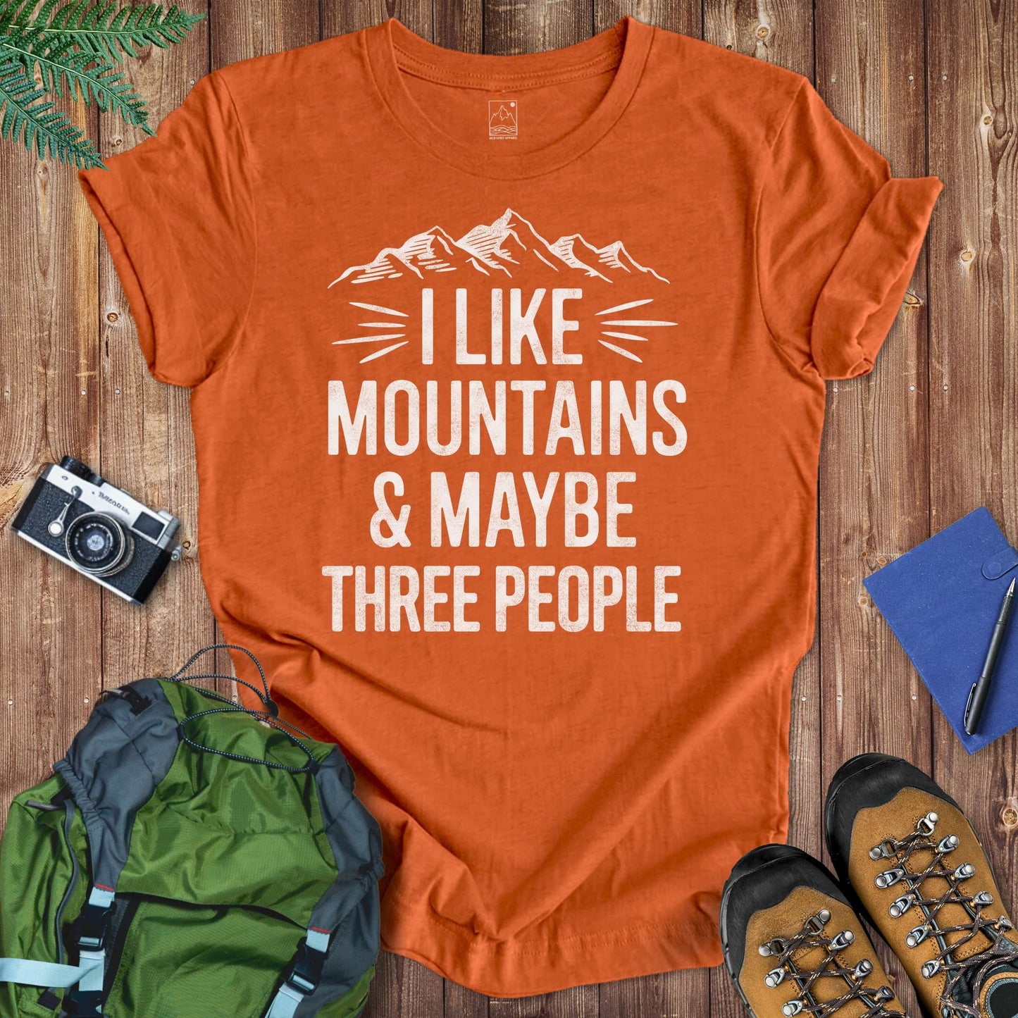 Mountains & 3 Tee T-Shirt Autumn / S