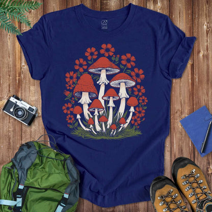 Mushroom Family Tee T-Shirt