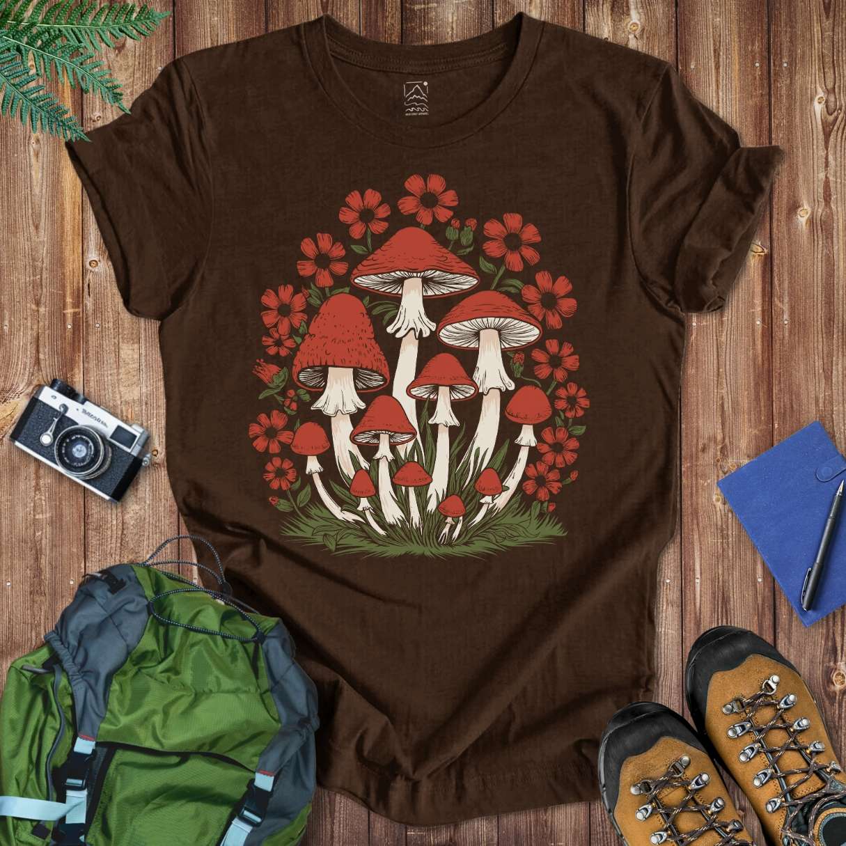 Mushroom Family Tee T-Shirt