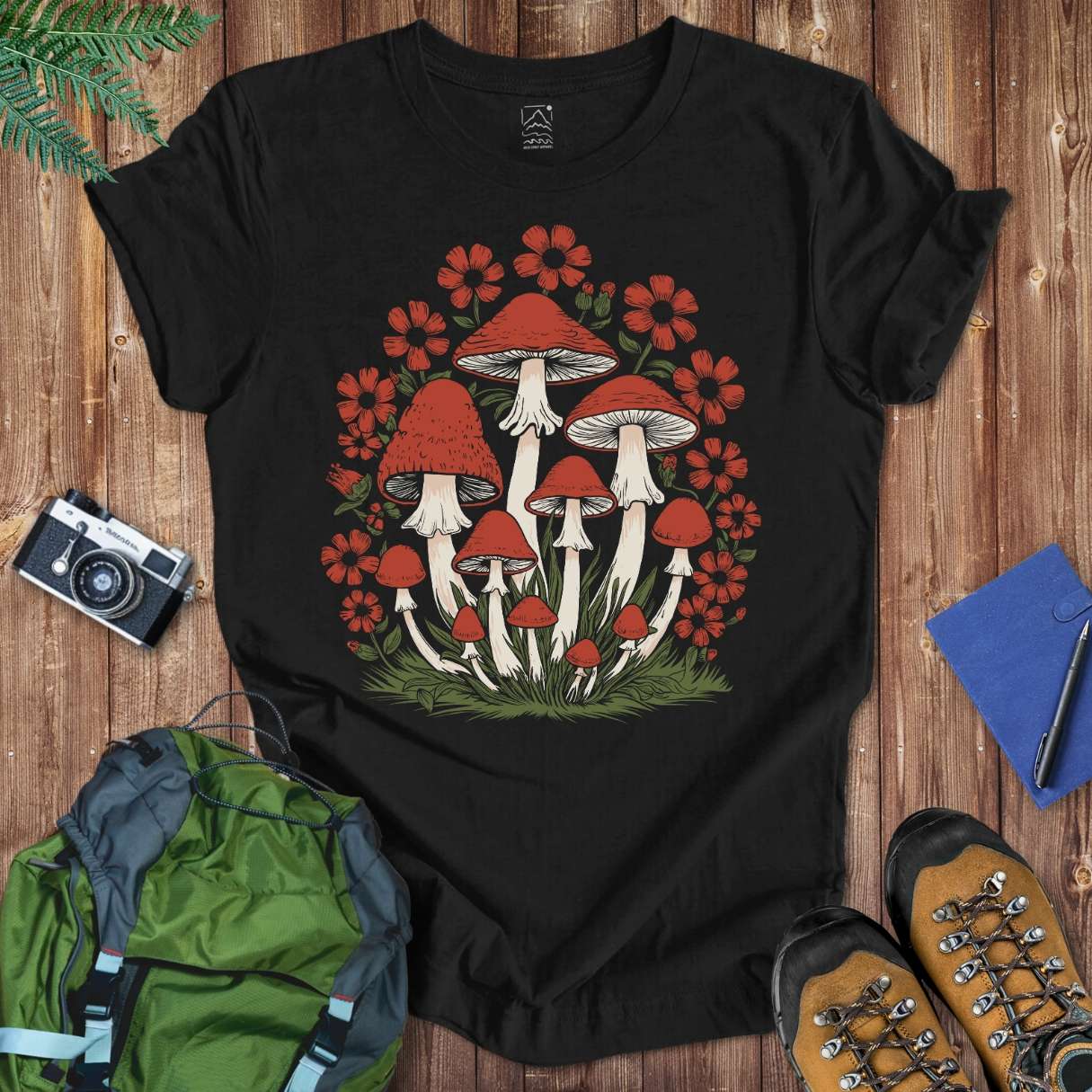 Mushroom Family Tee T-Shirt