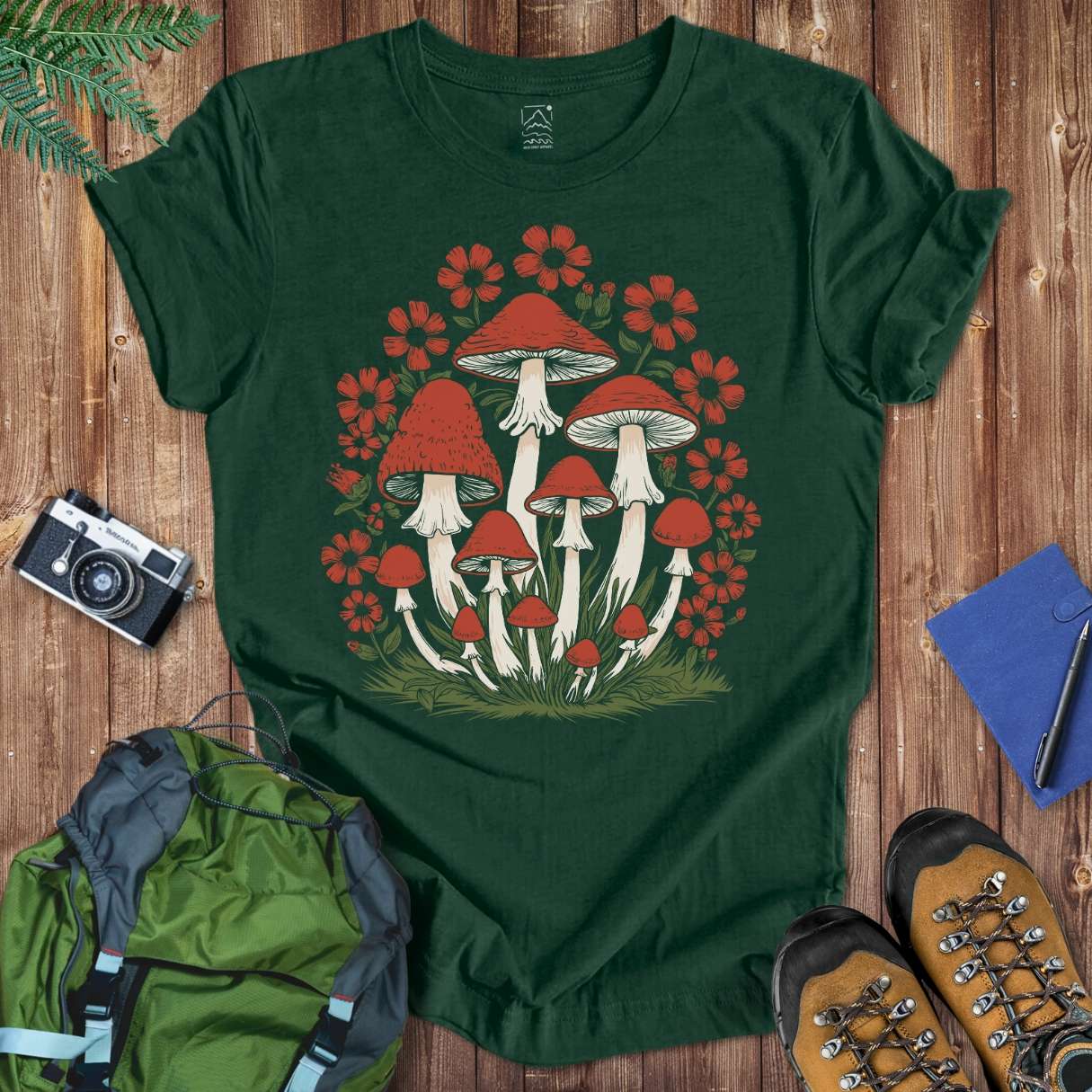 Mushroom Family Tee T-Shirt