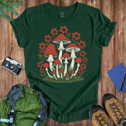 Mushroom Family Tee T-Shirt