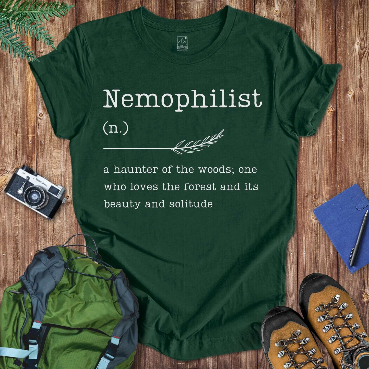 Nemophilist Tee T-Shirt Forest / S