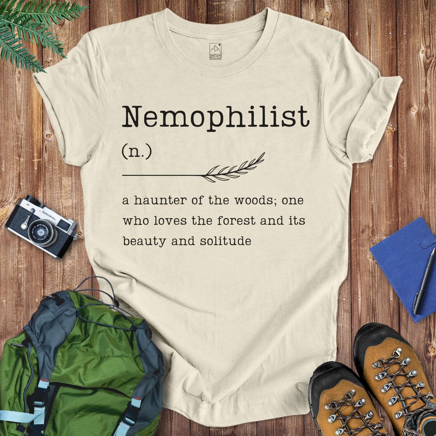 Nemophilist Tee T-Shirt Natural / S