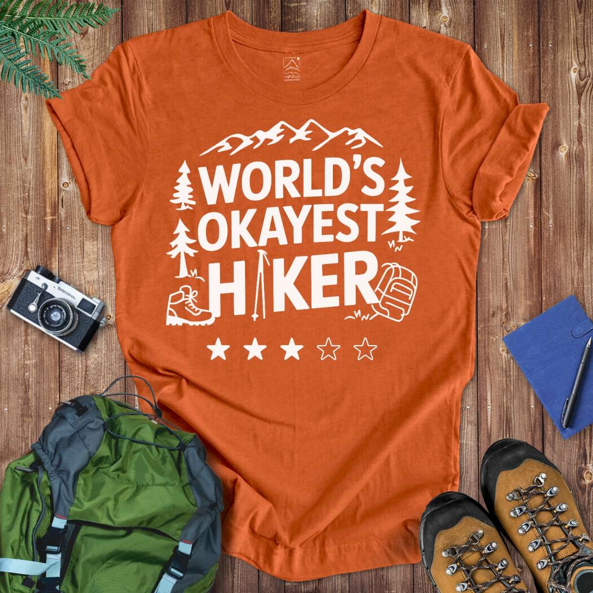 Okayest Hiker Tee T-Shirt Autumn / S