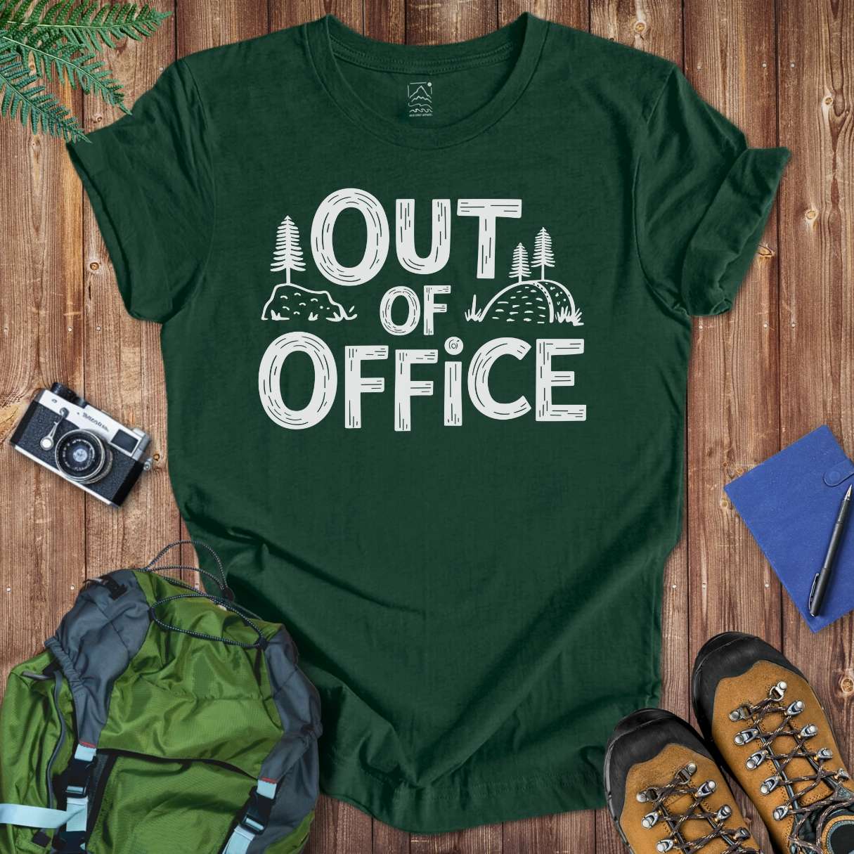 Out Of Office Tee T-Shirt Forest / S