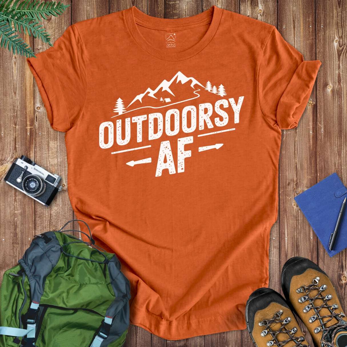 Outdoorsy AF Tee T-Shirt Autumn / S